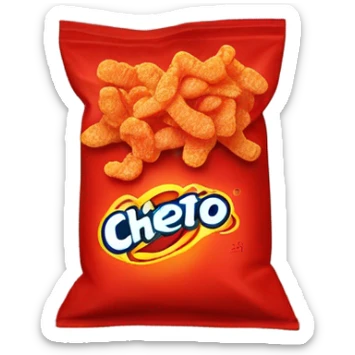 HOT CHEETO BAG sticker
