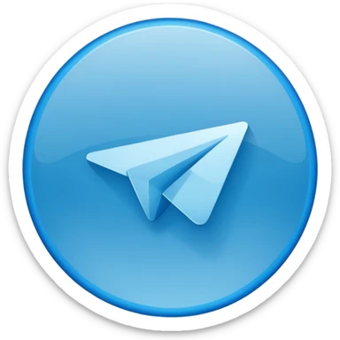 Create telegram blue check mark sticker