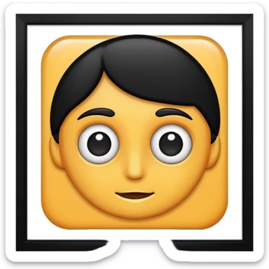 framed wall picture with border sticker