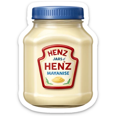 heinz mayonnaise sticker