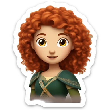 Merida Disney  sticker
