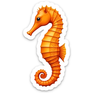 Sea horse that is used in mandela effects sticker