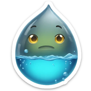 water sticker