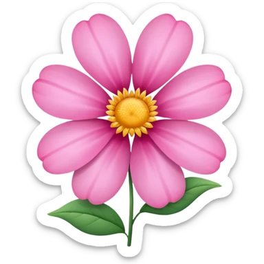 fiore rosa  sticker