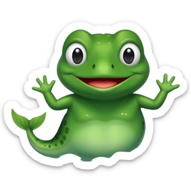 stingray pepe the frog sticker