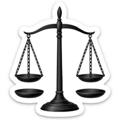 the justice system sticker