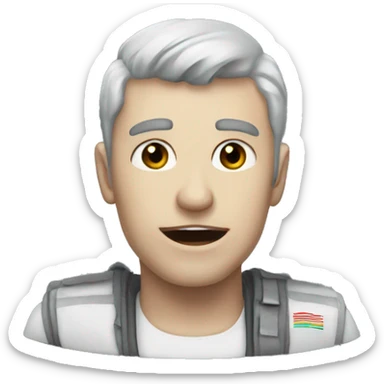 wx-78 de dont starved together sticker