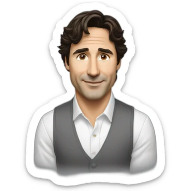 justin trudeau sticker