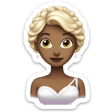 Always the bridesmaid sticker