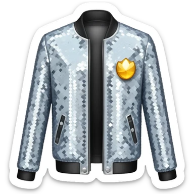 sparkling jacket sticker