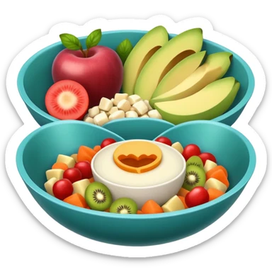healthy bowls sticker