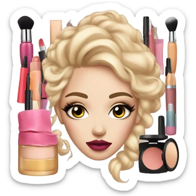 makeup sticker