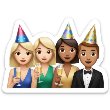 Bonfire Night with music sticker