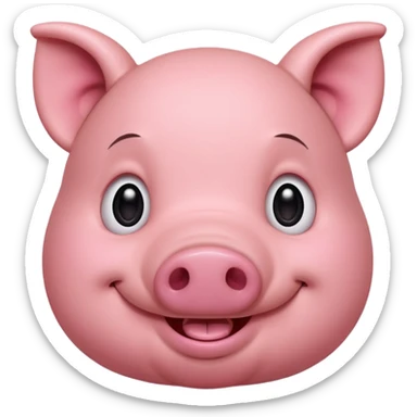 Alphet Pig sticker