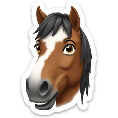 Horse sticker