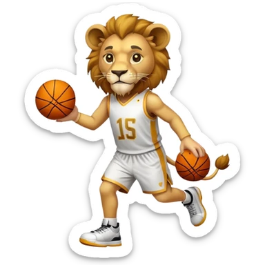 Lion nba champion  sticker