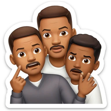 Will Smith slapping  Chris Rock ￼ sticker