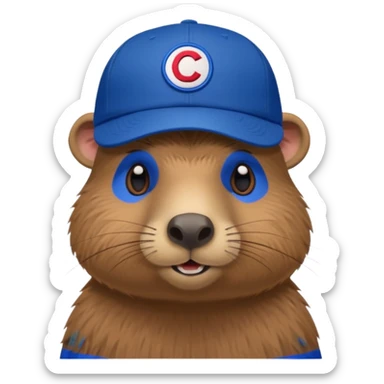 Capibara with a cruz azul cap sticker