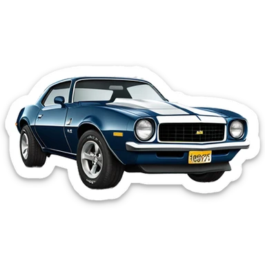 Camaro 1973 sticker
