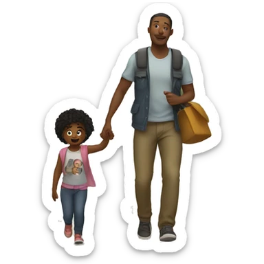 leaving with my toddler sticker