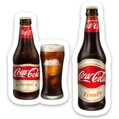 fernet branca con coca cola sticker