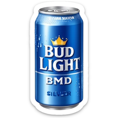 Bud Light sticker