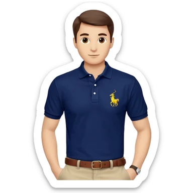 polo polo ralph leurent sticker