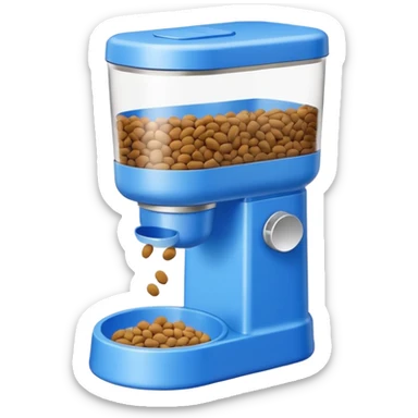 dog food dispenser sticker