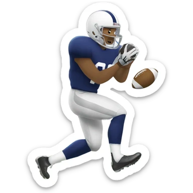 Mike Evan’s catching a football  sticker