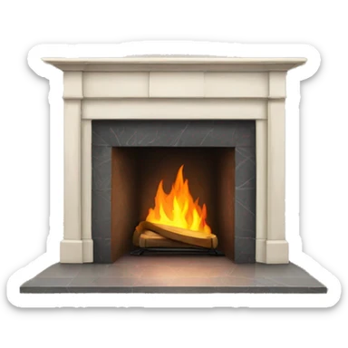fireplace mantle sticker