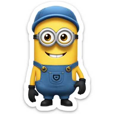 Minion Bob sticker