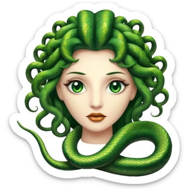 Medusa sticker