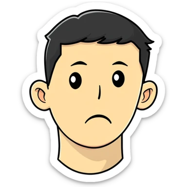 frustrated person under pressure sticker