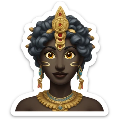 kali goddess sticker