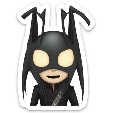 joey jordison with nekomimi sticker