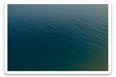 Create a photorealistic patch of ocean matching the angle, color, lighting, and texture of the ocean in the reference image. The view is looking down from above with no beach, no pier, and no extra elements. The background should be fully transparent. sticker