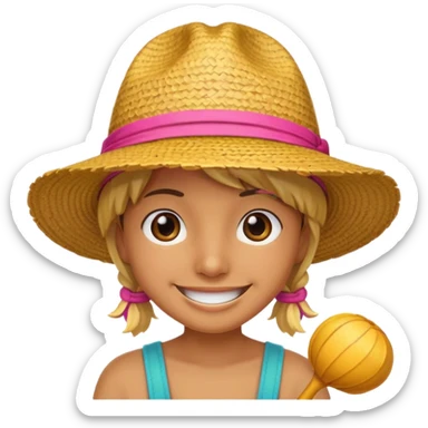 One peice strawhat crew emoji sticker