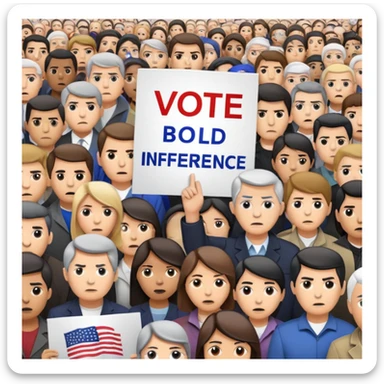 Election Interference, Erosion of Trust in Media sticker