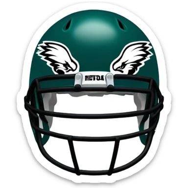 Eagles nfl helmet  sticker