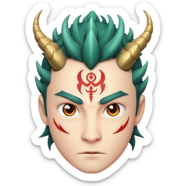 Dai (dragon quest) forehead dragon symbol sticker