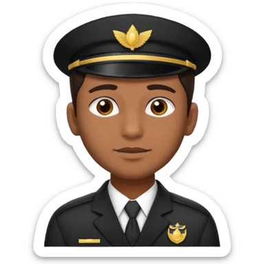 Indian male high school public school student, brown skin, dark hair sticker