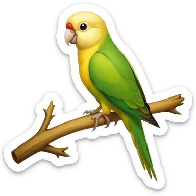 Carolina Parakeet sticker