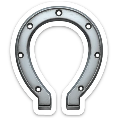 Horseshoe small sticker