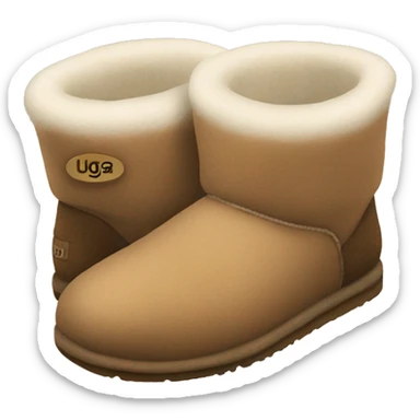 UGG slippers  sticker
