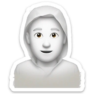 white tracing paper sticker