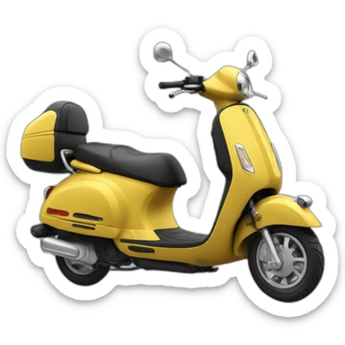Scooter für Senior sticker