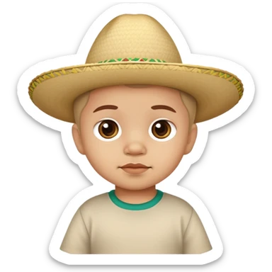 an mexican toddler sticker