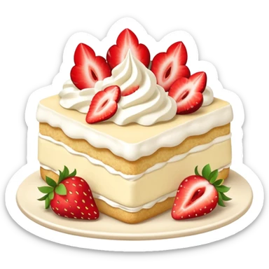 vanilla shortcake slice sticker
