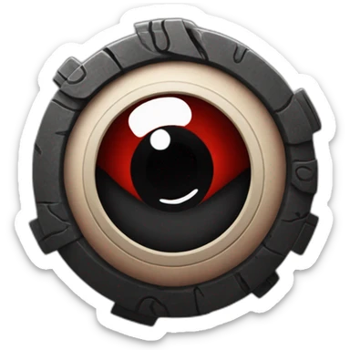 Naruto sharingan sticker