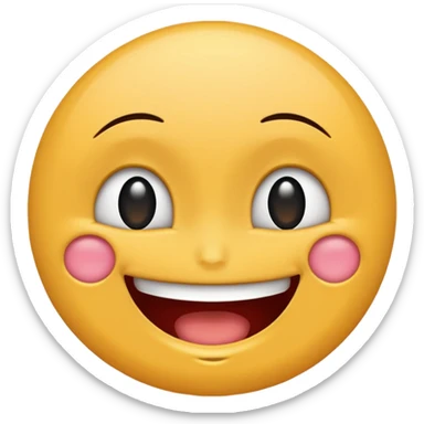 Fuck you in front of smiling face sticker